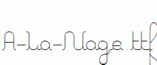 A-La-Nage.ttf