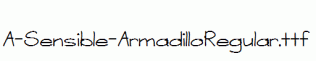 A-Sensible-ArmadilloRegular.ttf