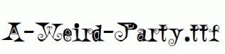 A-Weird-Party.ttf