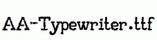 AA-Typewriter.ttf