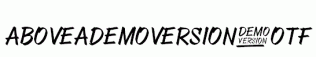 ABOVEADEMOVERSION.otf
