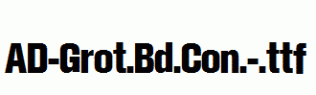 AD-Grot.Bd.Con.-.ttf