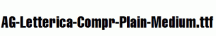 AG-Letterica-Compr-Plain-Medium.ttf