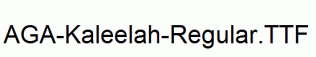 AGA-Kaleelah-Regular.ttf
