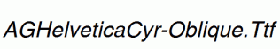 AGHelveticaCyr-Oblique.ttf
