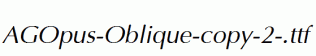 AGOpus-Oblique-copy-2-.ttf