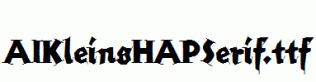 AIKleinsHAPSerif.ttf