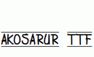 AKOsaruR.ttf