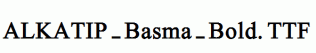 ALKATIP-Basma-Bold.ttf