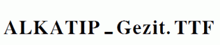 ALKATIP-Gezit.ttf