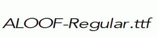 ALOOF-Regular.ttf