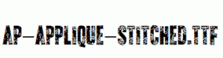 AP-Applique-Stitched.ttf