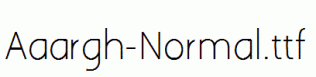 Aaargh-Normal.ttf
