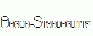 Aaron-Standard.ttf