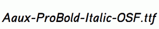 Aaux-ProBold-Italic-OSF.ttf