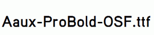 Aaux-ProBold-OSF.ttf