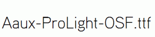 Aaux-ProLight-OSF.ttf