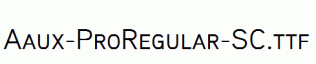 Aaux-ProRegular-SC.ttf