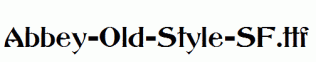 Abbey-Old-Style-SF.ttf