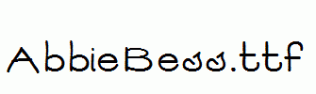 AbbieBess.ttf