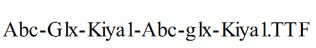 Abc-Glx-Kiya1-Abc-glx-Kiya1.ttf