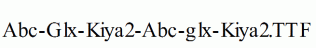 Abc-Glx-Kiya2-Abc-glx-Kiya2.ttf