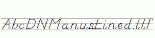 AbcDNManusLined.ttf