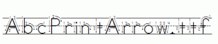 AbcPrintArrow.ttf