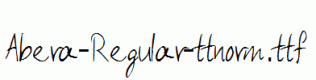 Abera-Regular-ttnorm.ttf
