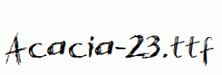 Acacia-23.ttf