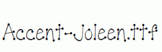 Accent-Joleen.ttf