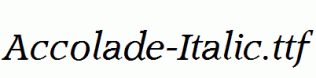 Accolade-Italic.ttf