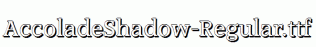 AccoladeShadow-Regular.ttf