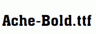 Ache-Bold.ttf