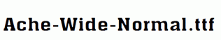 Ache-Wide-Normal.ttf