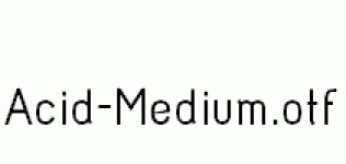 Acid-Medium.otf