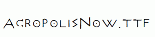 AcropolisNow.ttf