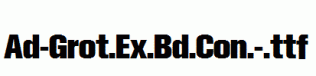 Ad-Grot.Ex.Bd.Con.-.ttf
