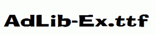 AdLib-Ex.ttf