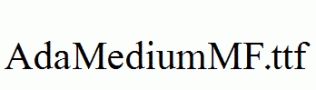 AdaMediumMF.ttf