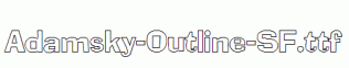 Adamsky-Outline-SF.ttf