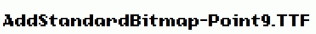 AddStandardBitmap-Point9.ttf