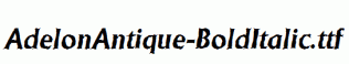 AdelonAntique-BoldItalic.ttf