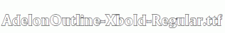 AdelonOutline-Xbold-Regular.ttf
