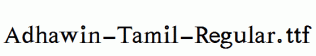 Adhawin-Tamil-Regular.ttf
