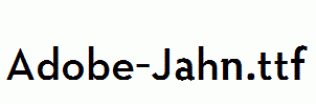 Adobe-Jahn.ttf