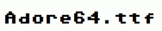 Adore64.ttf