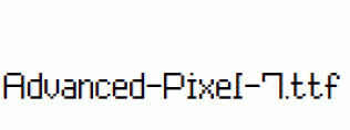 Advanced-Pixel-7.ttf
