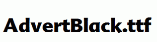 AdvertBlack.ttf