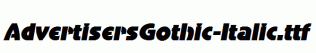 AdvertisersGothic-Italic.ttf